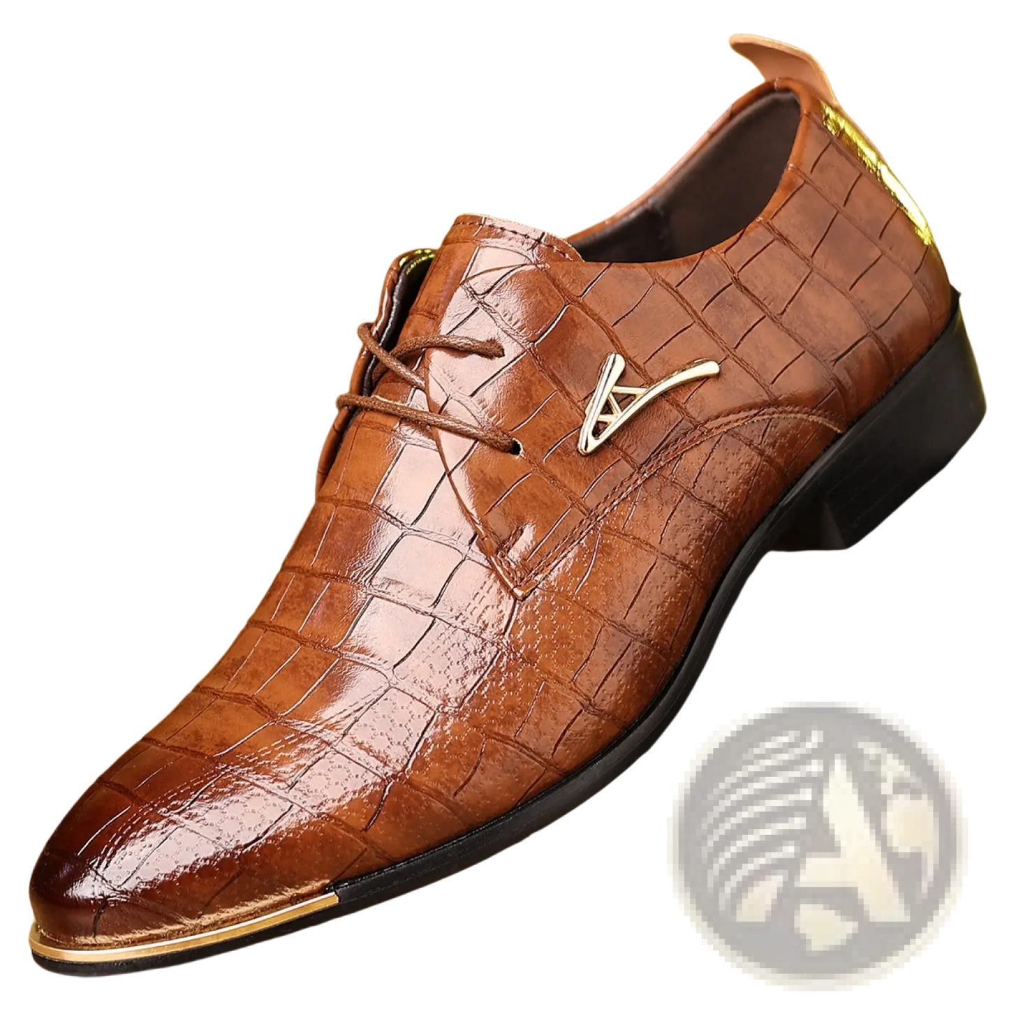 Men's Pointed Toe Formal Leather Business Shoes