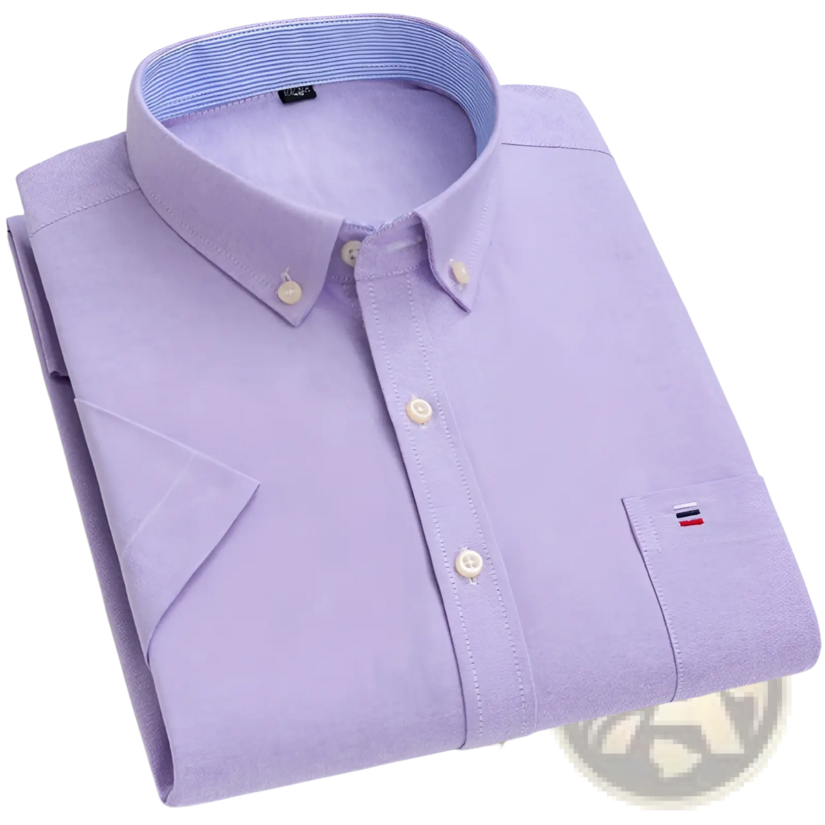 Men's Premium 100% Cotton Textured Short Sleeve Shirt