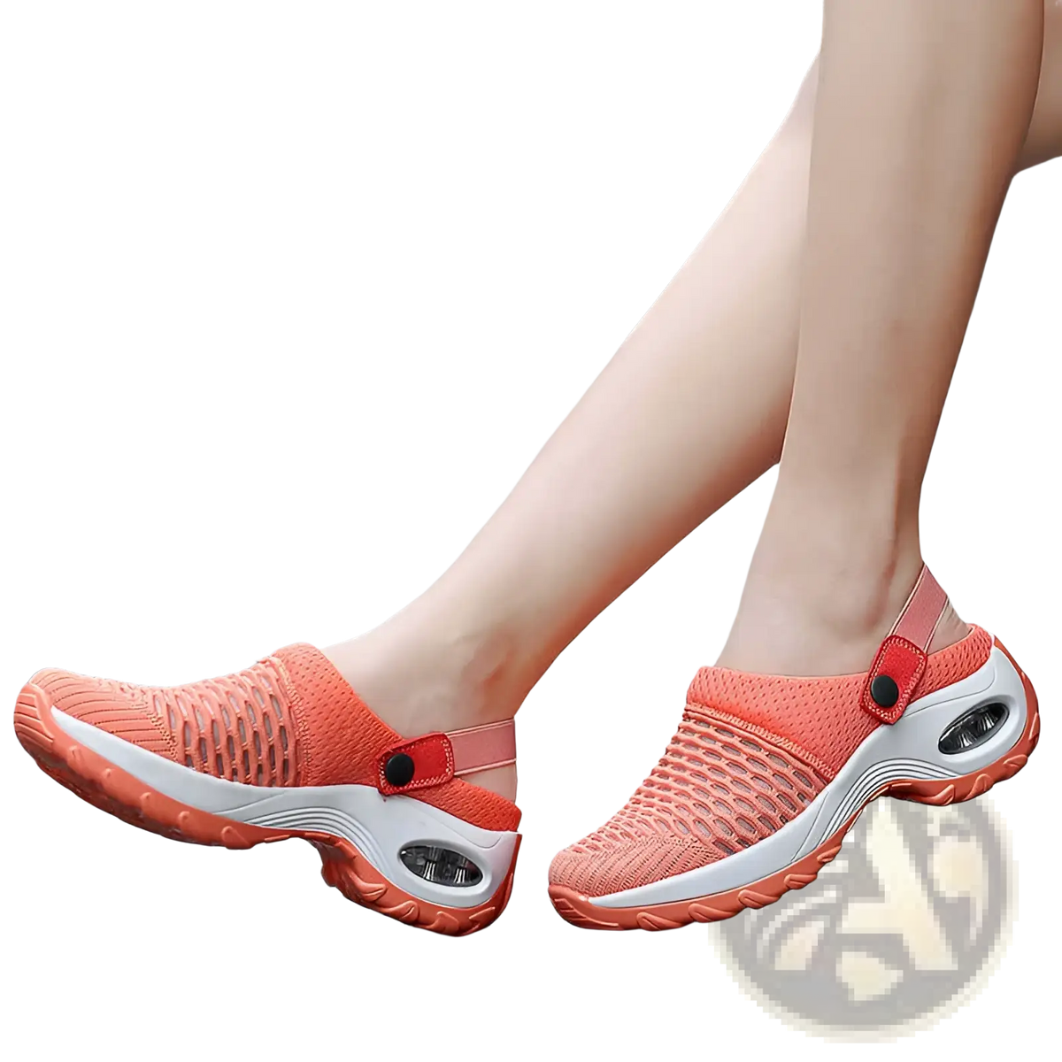 Mesh Air Cushion Clog Sandals Breathable Height Increasing