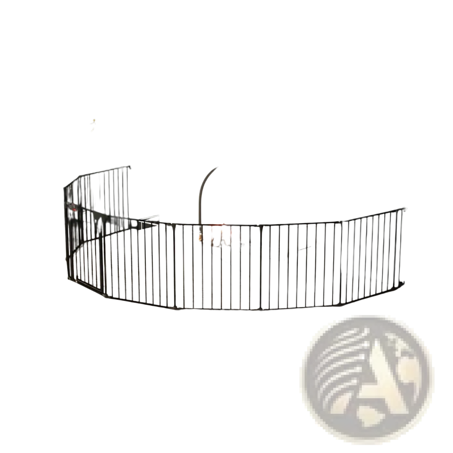 Metal Baby Safety Gate and Play Yard