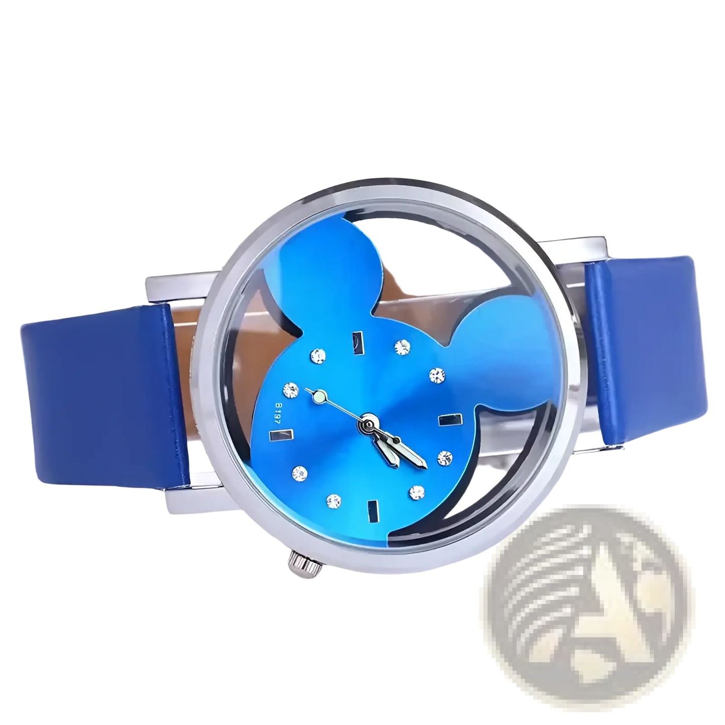 Mickey Mouse Leather Kids Quartz Watch