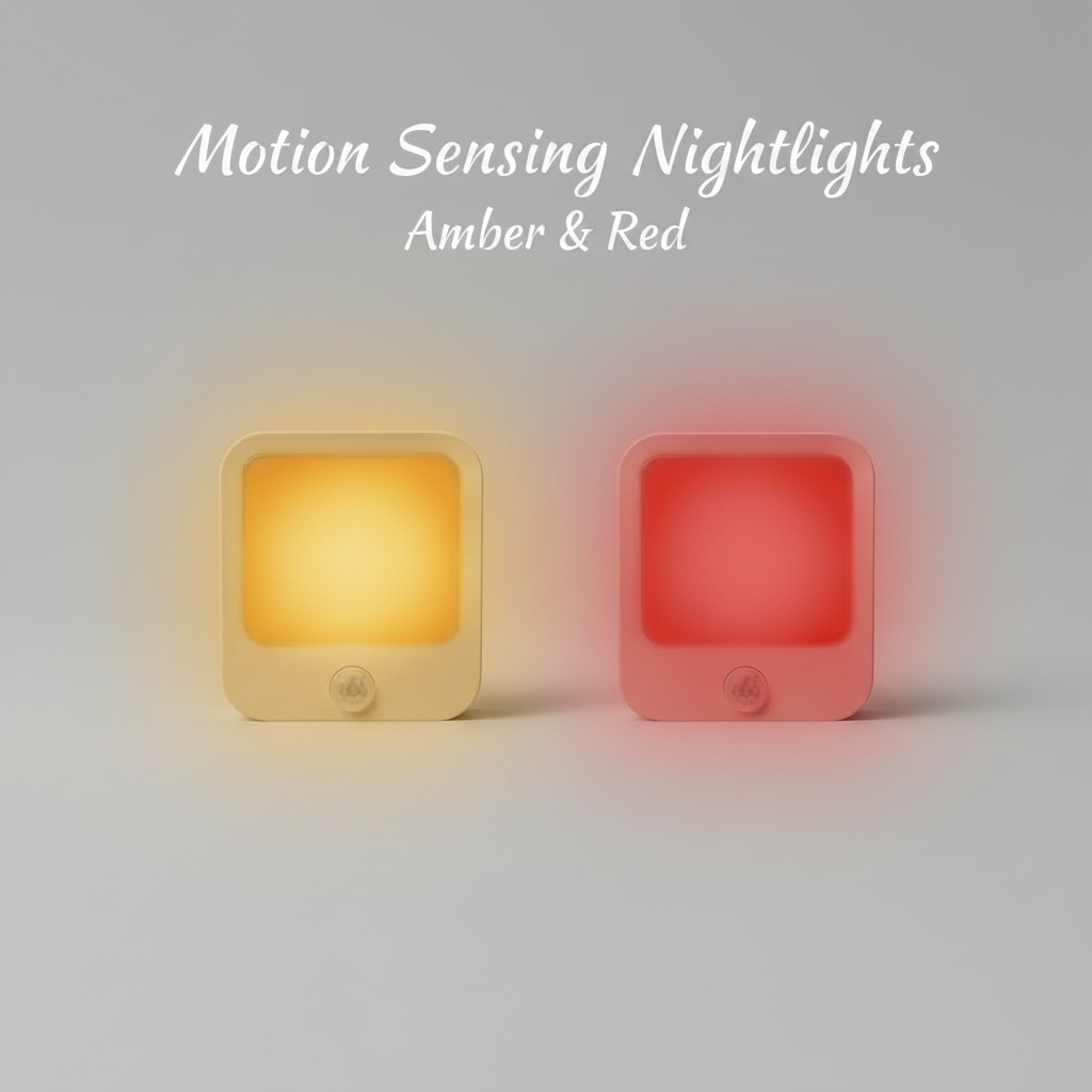 Nightlight - Motion Sensing Amber Circadian Friendly