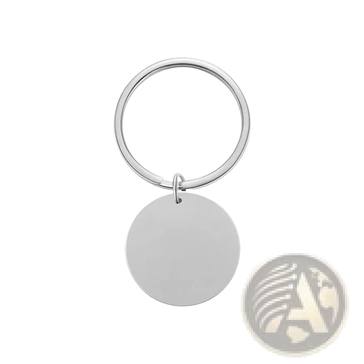 Personalized Fingerprint Qr Code Keychain Gift