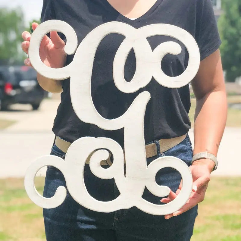 18 and 36 Inch Monogram Letters | "3rd Time Ordering!"