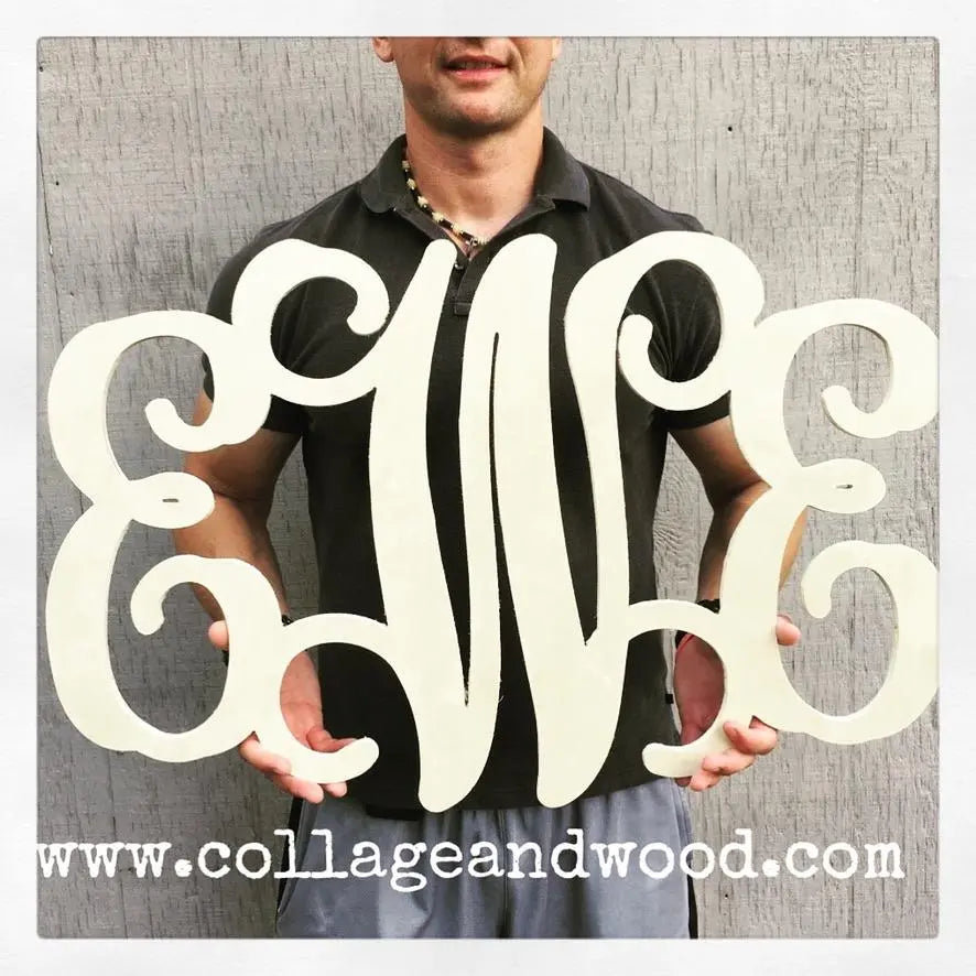 18 and 36 Inch Monogram Letters | "3rd Time Ordering!"