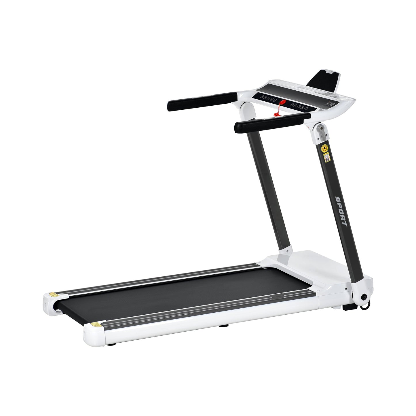 Portable Compact Home Cardio Fitness Treadmill With 3.5HP Electric Motor & Bluetooth Speakers (SAK32416)