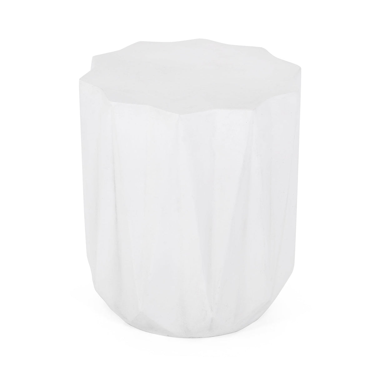 Outdoor Lightweight Concrete Side Table