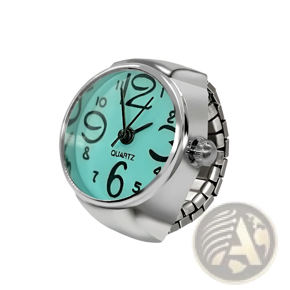 Ring Watch Quartz Finger Couple Jewelry