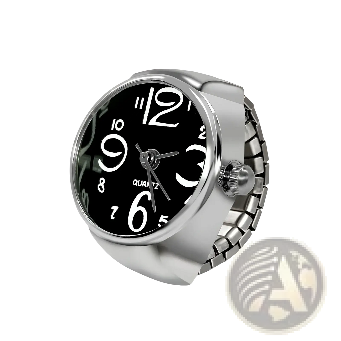Ring Watch Quartz Finger Couple Jewelry