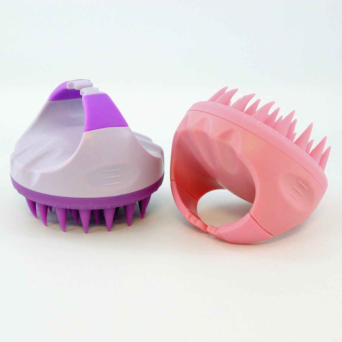 Shampoo Scalp Scrubber Brush Silicone Shower Massager for Hair Care