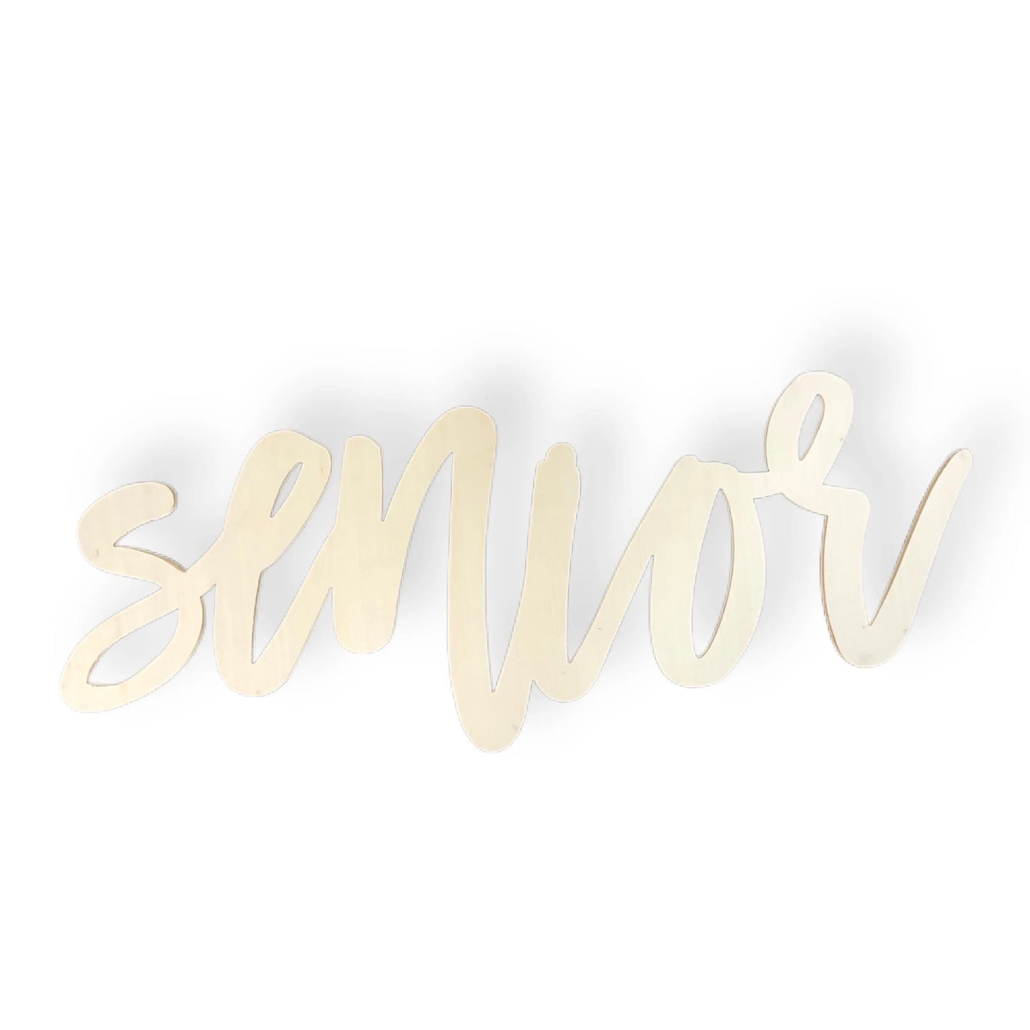 36 Inch Wooden Senior Photo Prop Sign "I'm so excited to use these!"