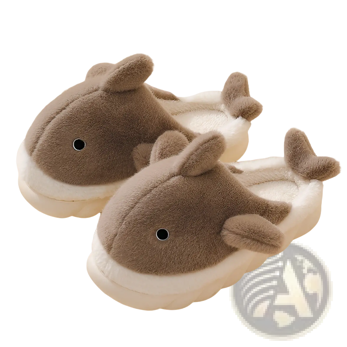 Shark Slippers Plush Animal Dolphin Whale House Shoes