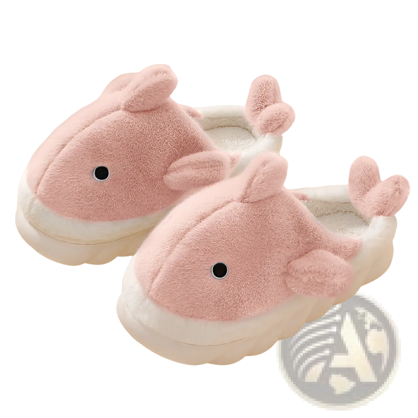 Shark Slippers Plush Animal Dolphin Whale House Shoes