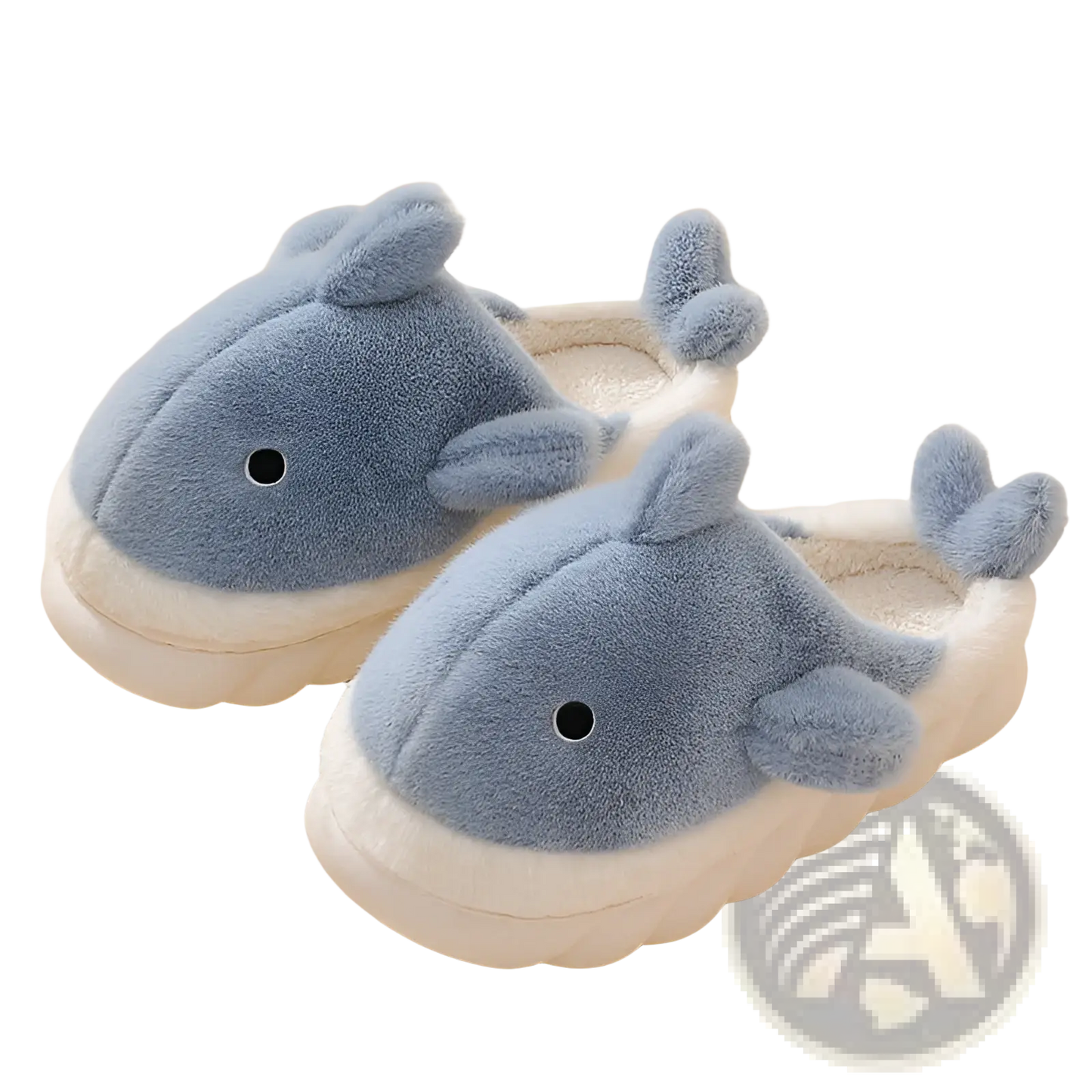 Shark Slippers Plush Animal Dolphin Whale House Shoes