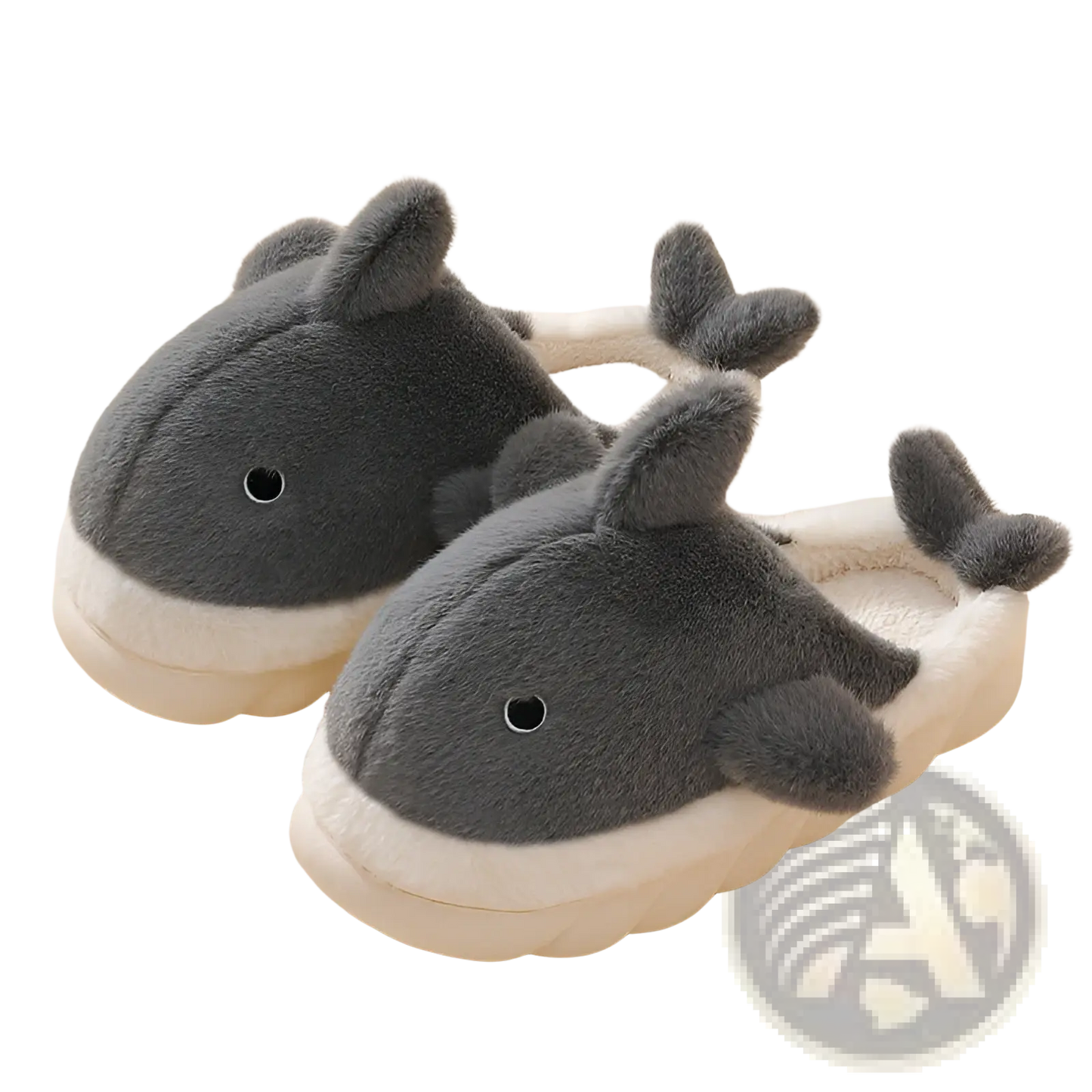 Shark Slippers Plush Animal Dolphin Whale House Shoes