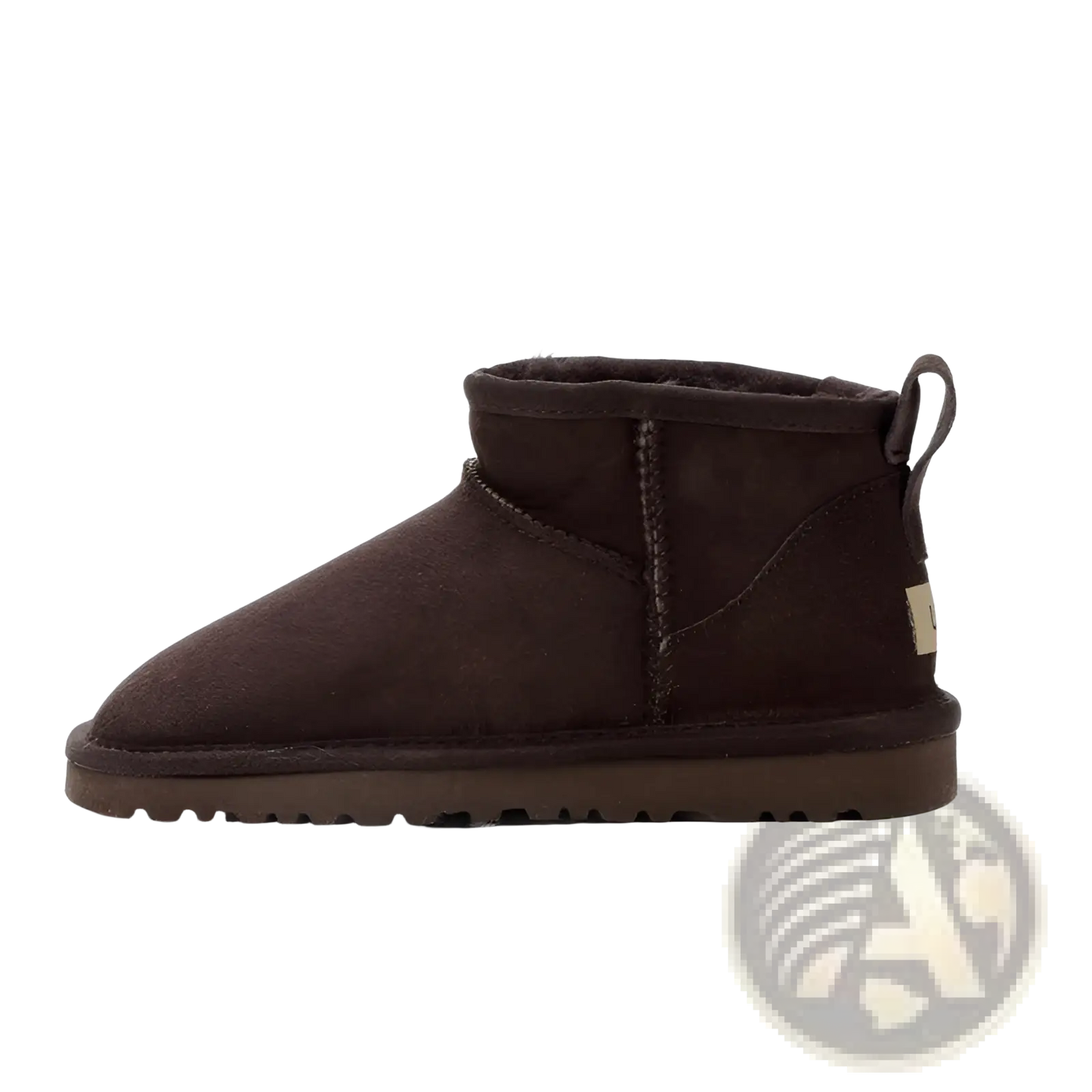Sheepskin Mini Snow Boots Suede Leather Short Shoes