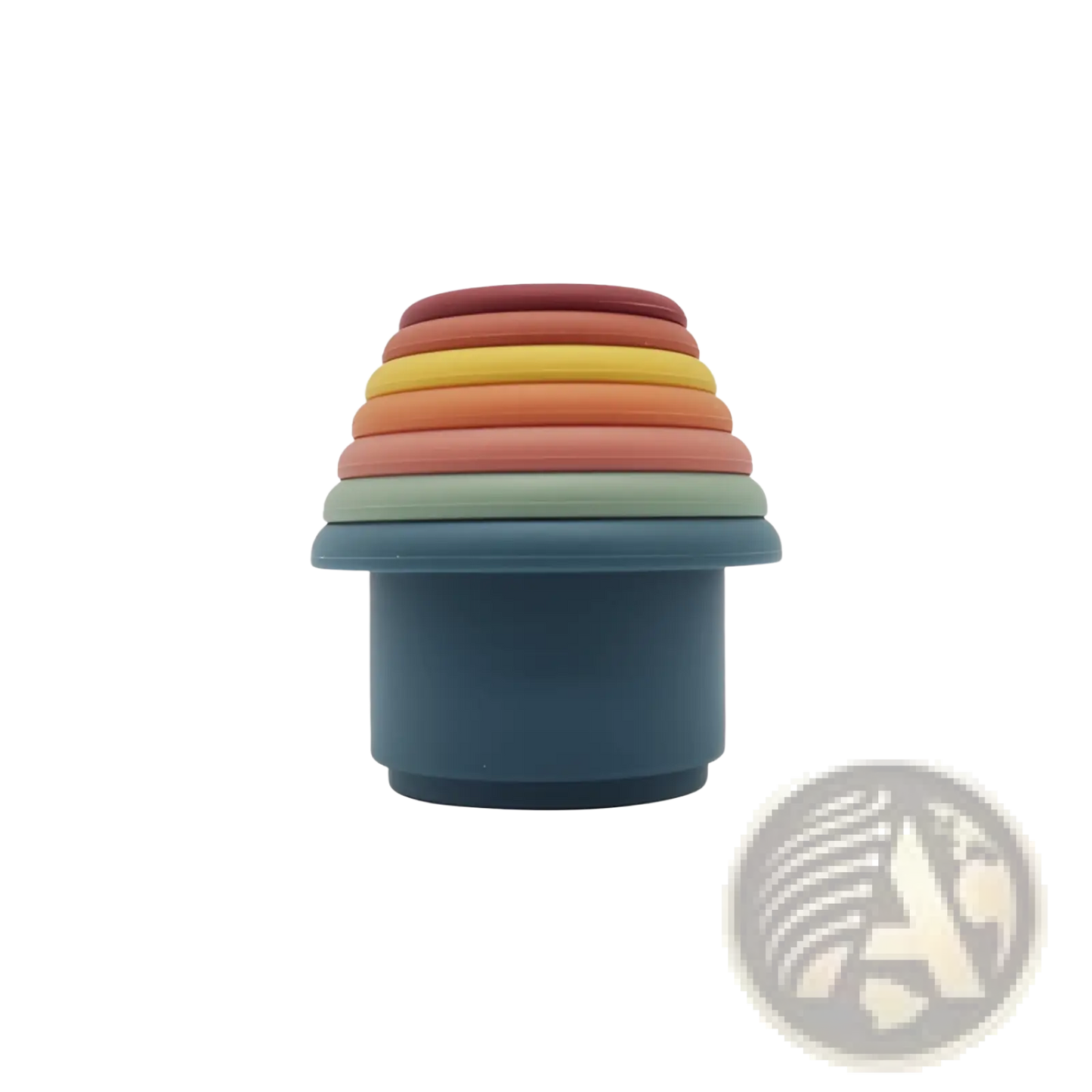 Silicone Stacking Cups Educational Nesting Baby Toy