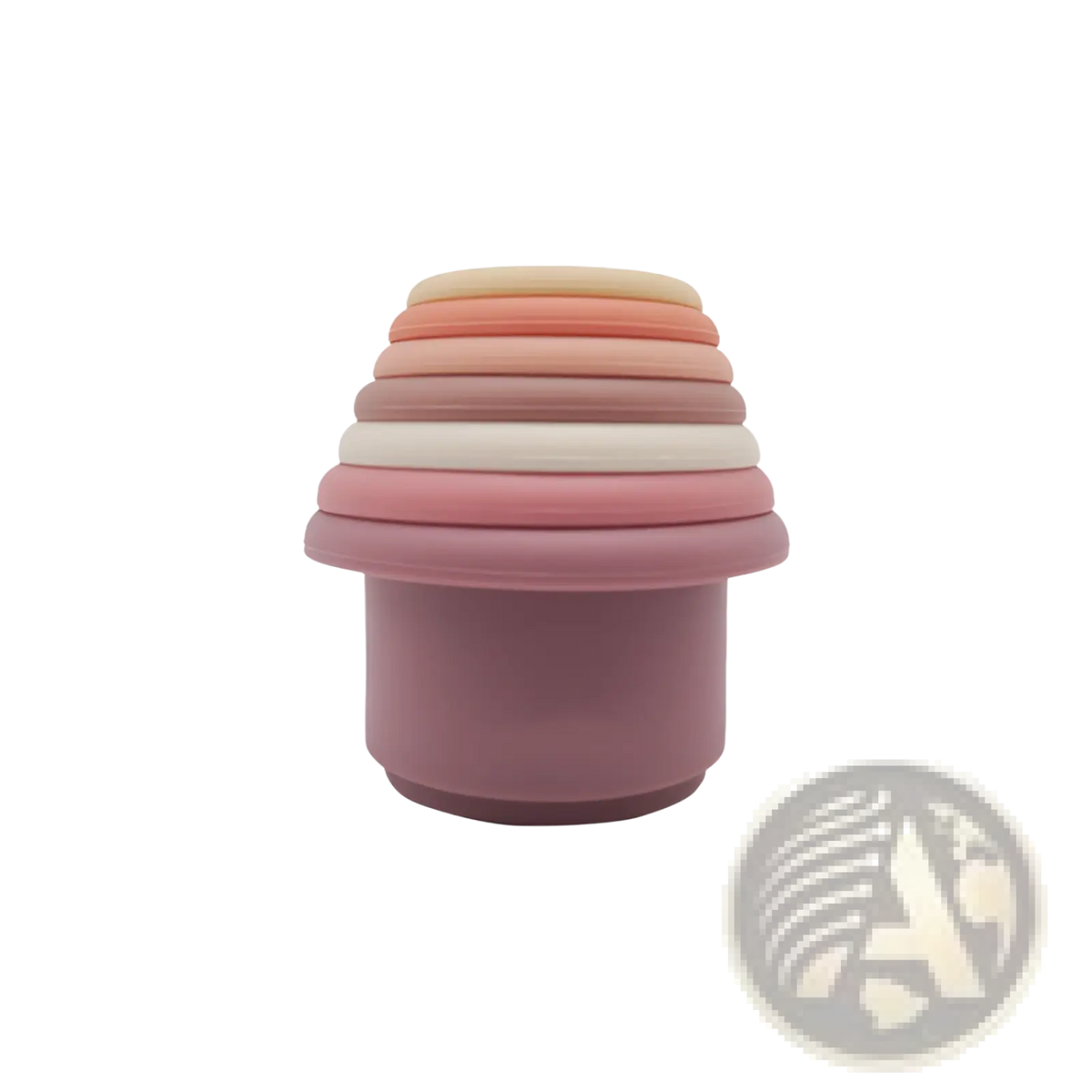 Silicone Stacking Cups Educational Nesting Baby Toy