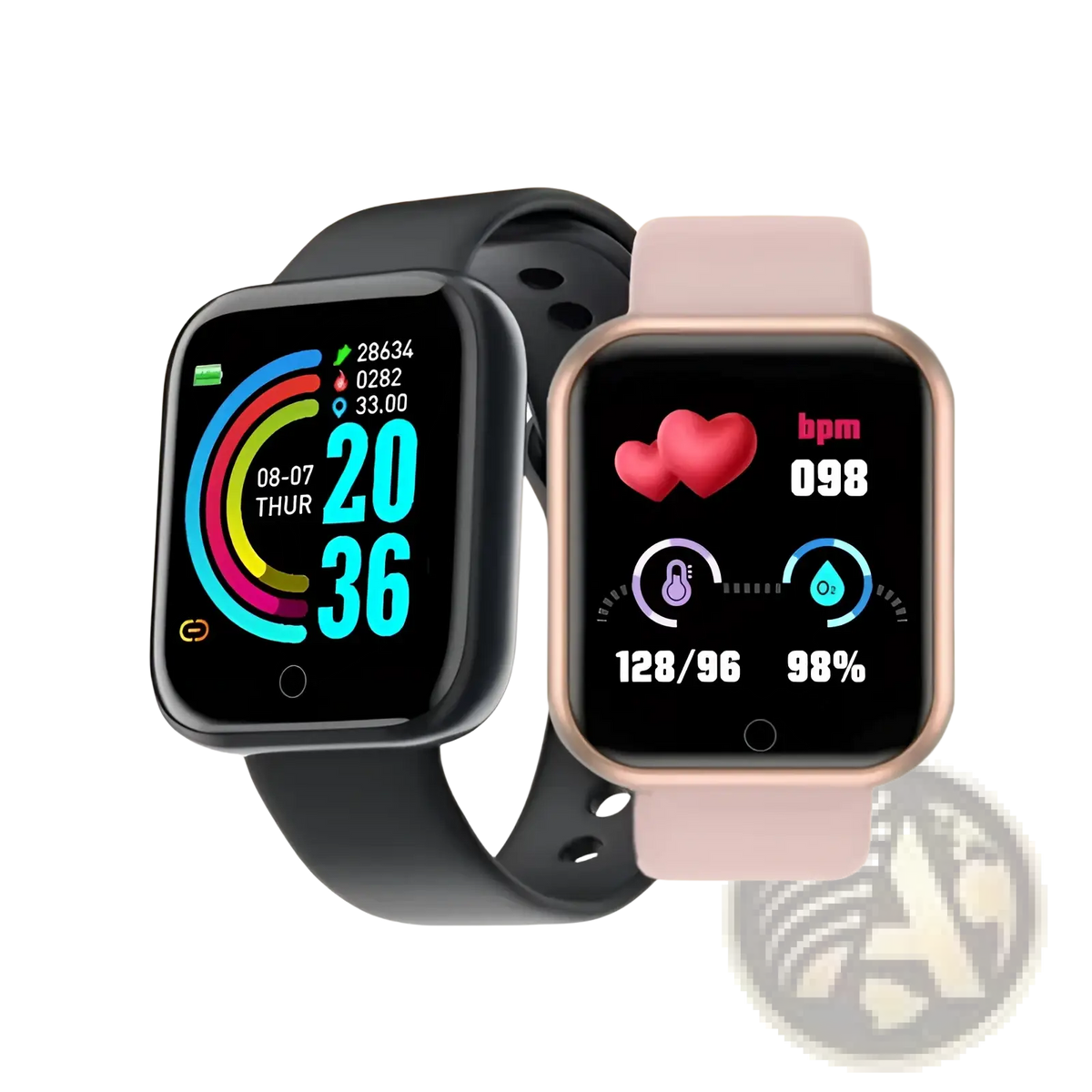 Smart Fitness Watch with Heart Rate Monitor
