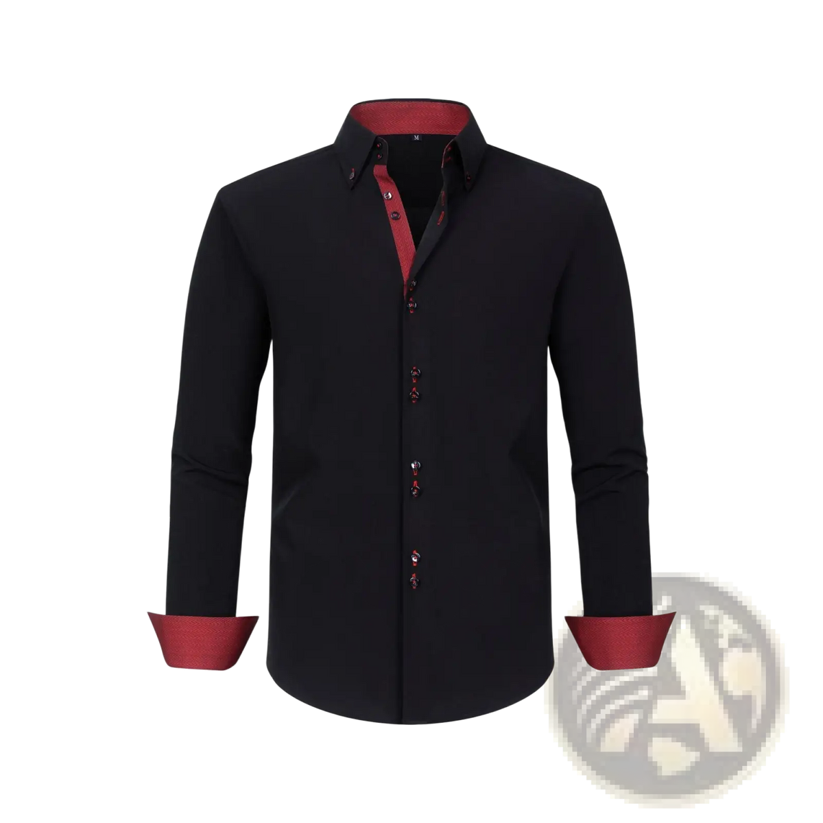 Stretch Colorblock Dress Shirt