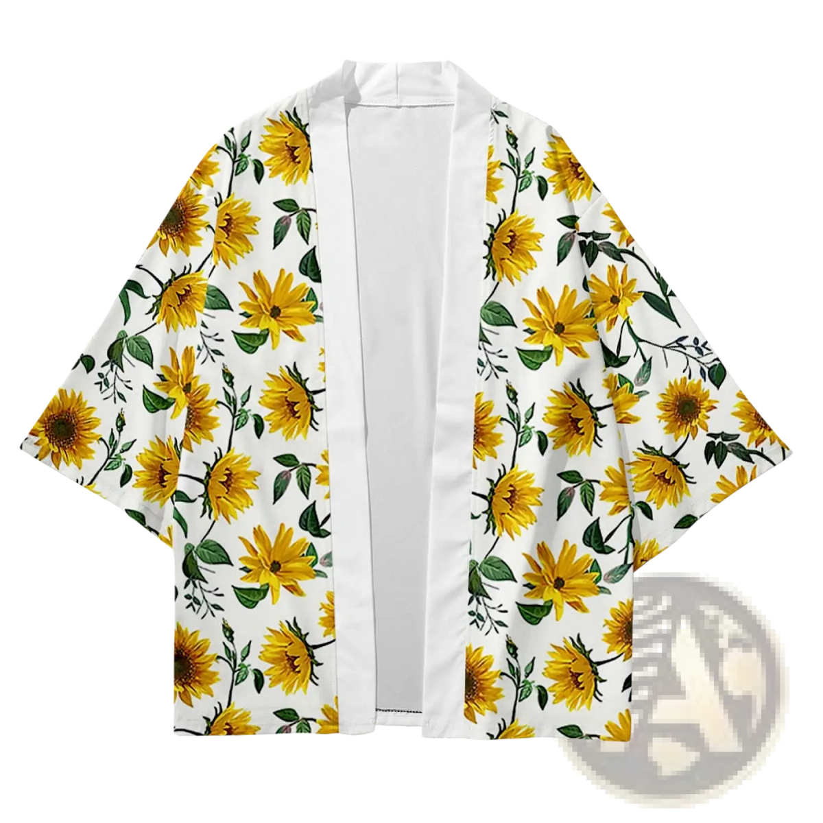 Sunflower Kimono Jacket Loose Fit Men's Cardigan