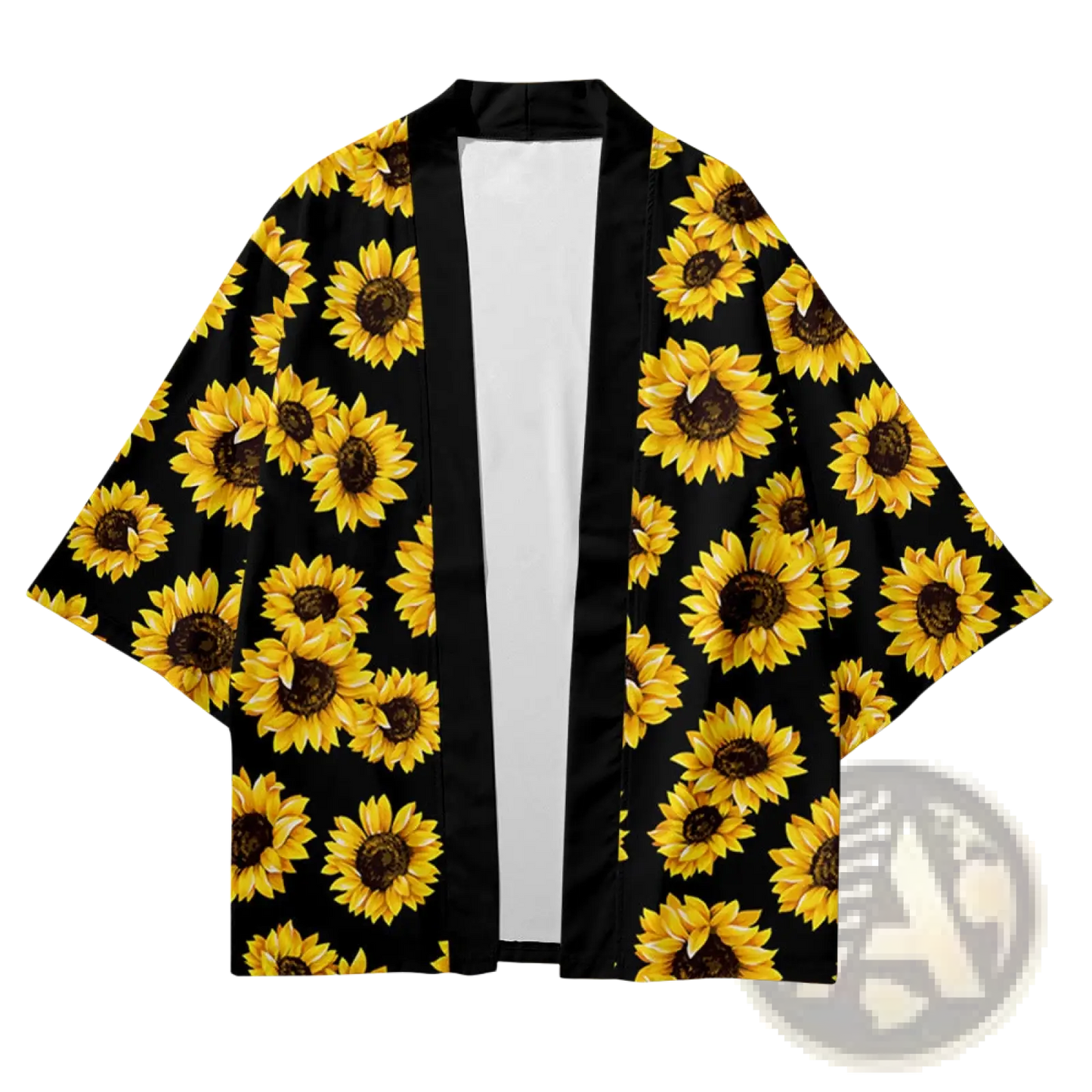Sunflower Kimono Jacket Loose Fit Men's Cardigan