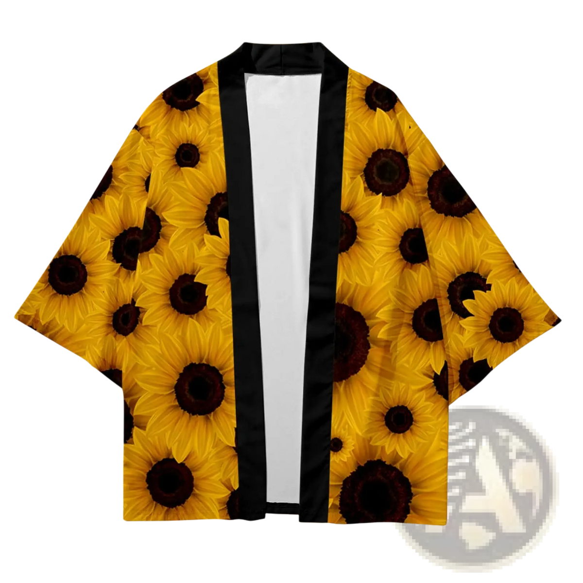 Sunflower Kimono Jacket Loose Fit Men's Cardigan