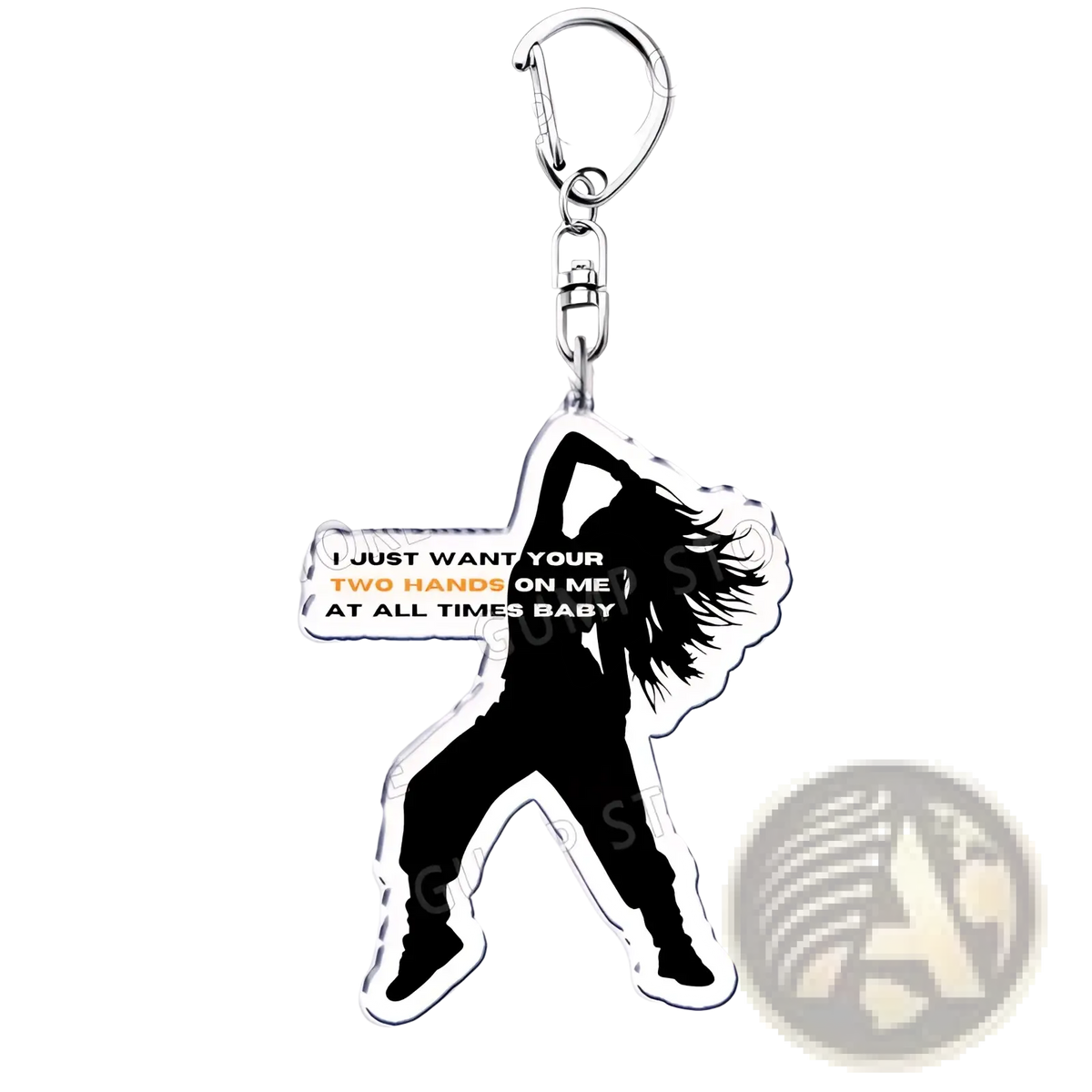 Tate Mcrae Acrylic Keychain Music Fan Gift