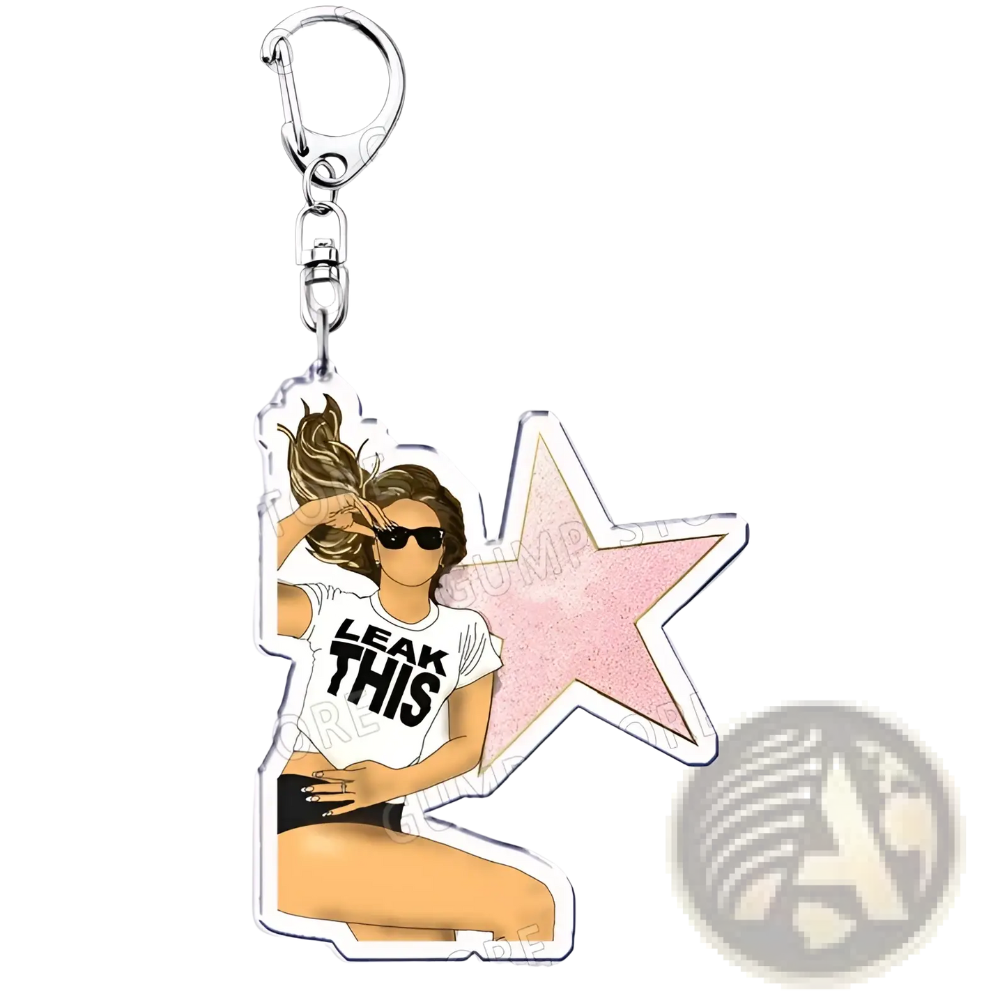 Tate Mcrae Acrylic Keychain Music Fan Gift