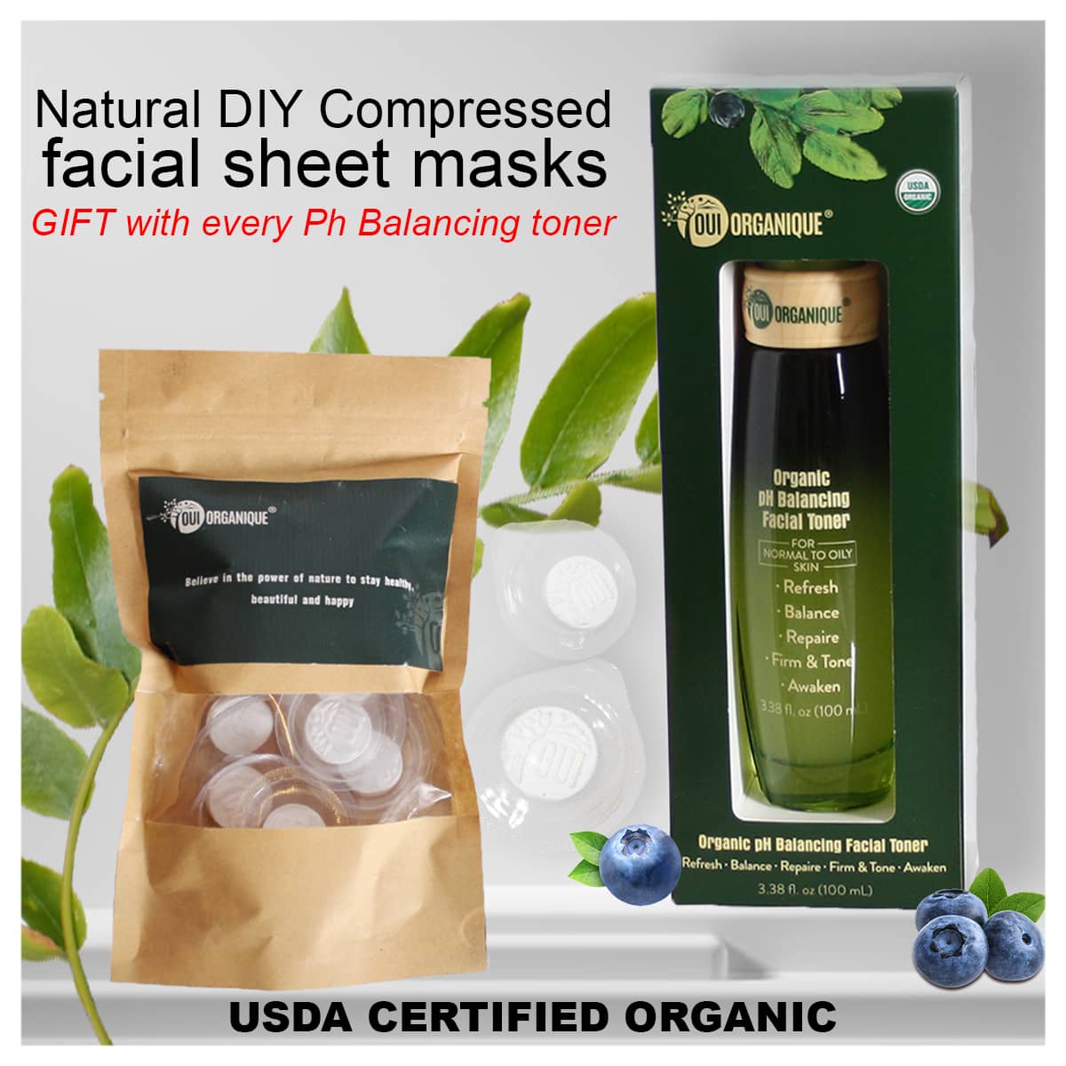 Value pack - Organic pH Balancing Facial Toner