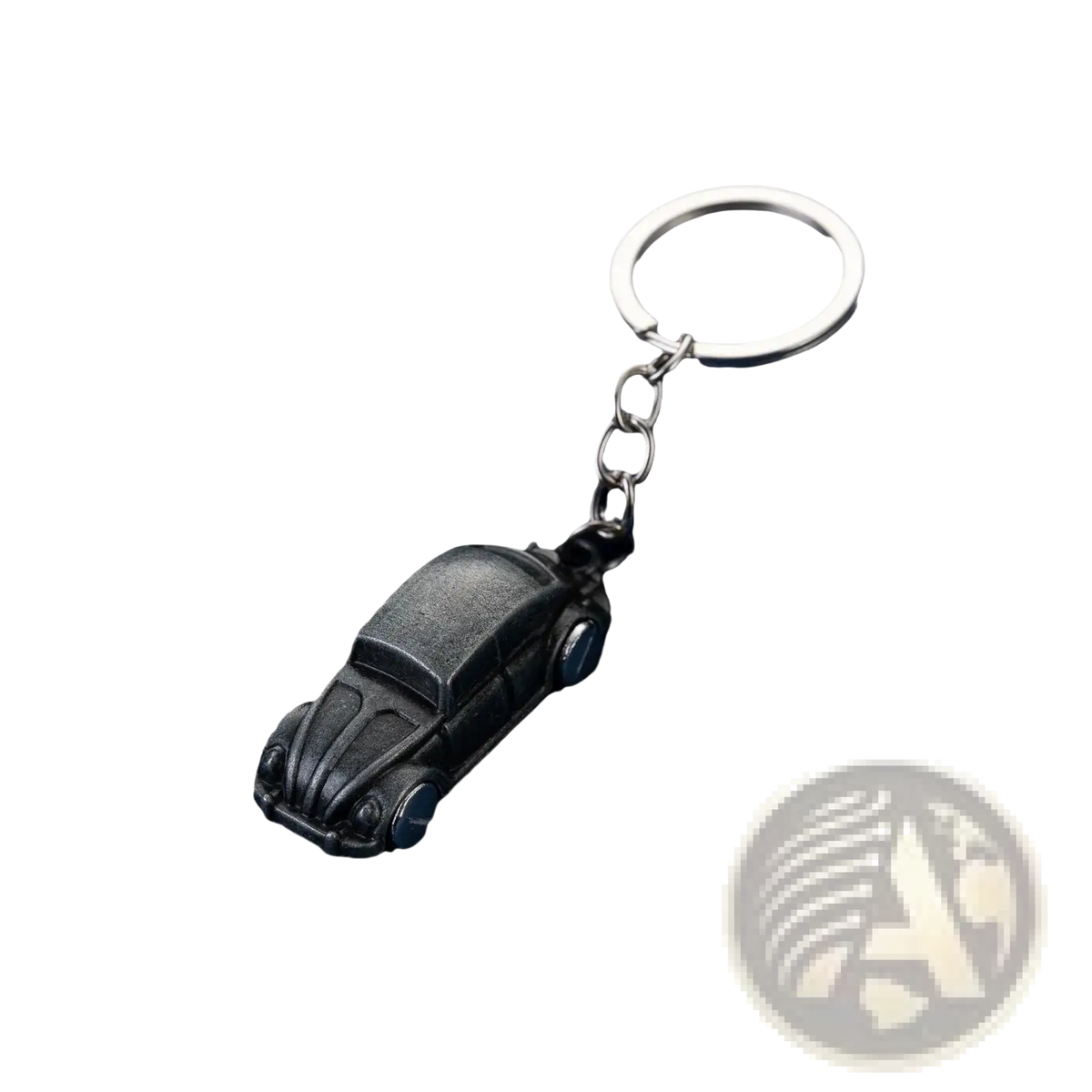 Volkswagen Beetle Metal Car Keychain