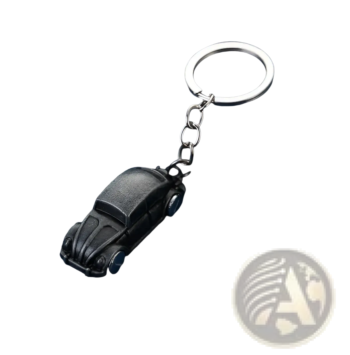 Volkswagen Beetle Metal Car Keychain