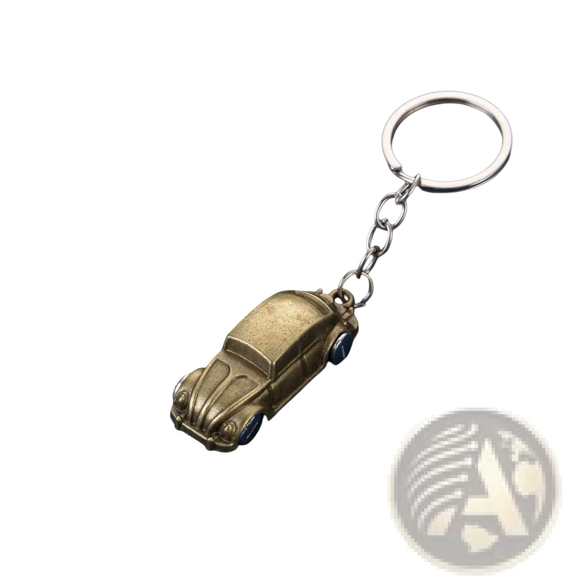 Volkswagen Beetle Metal Car Keychain