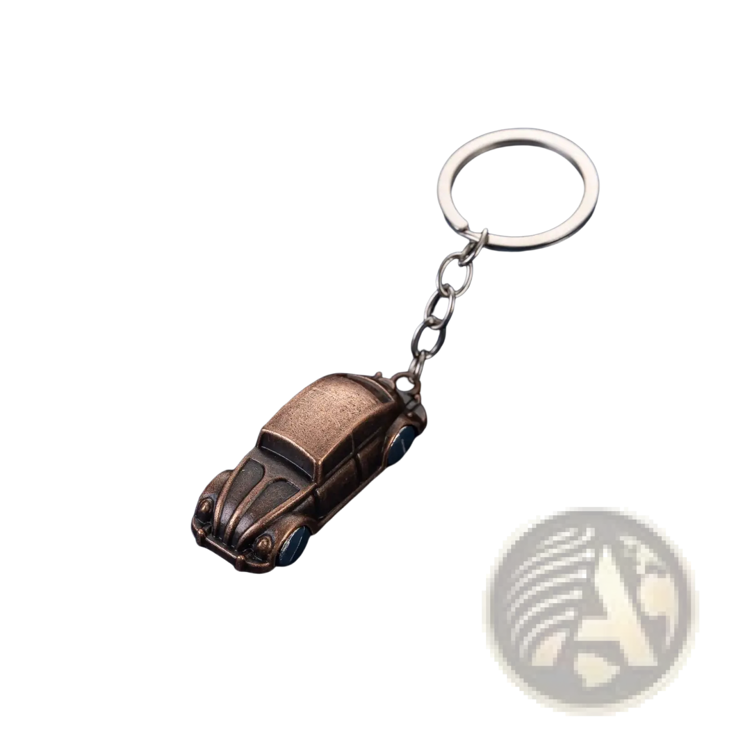 Volkswagen Beetle Metal Car Keychain