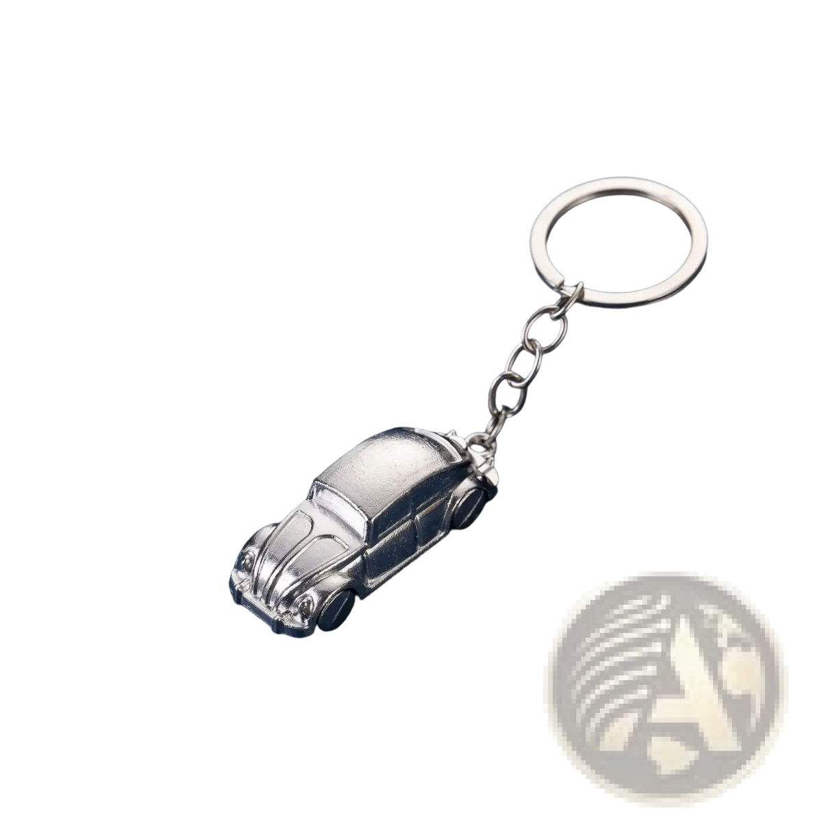 Volkswagen Beetle Metal Car Keychain