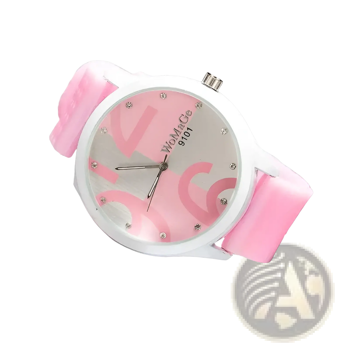 Womage Silicone Quartz Women Sports Watch