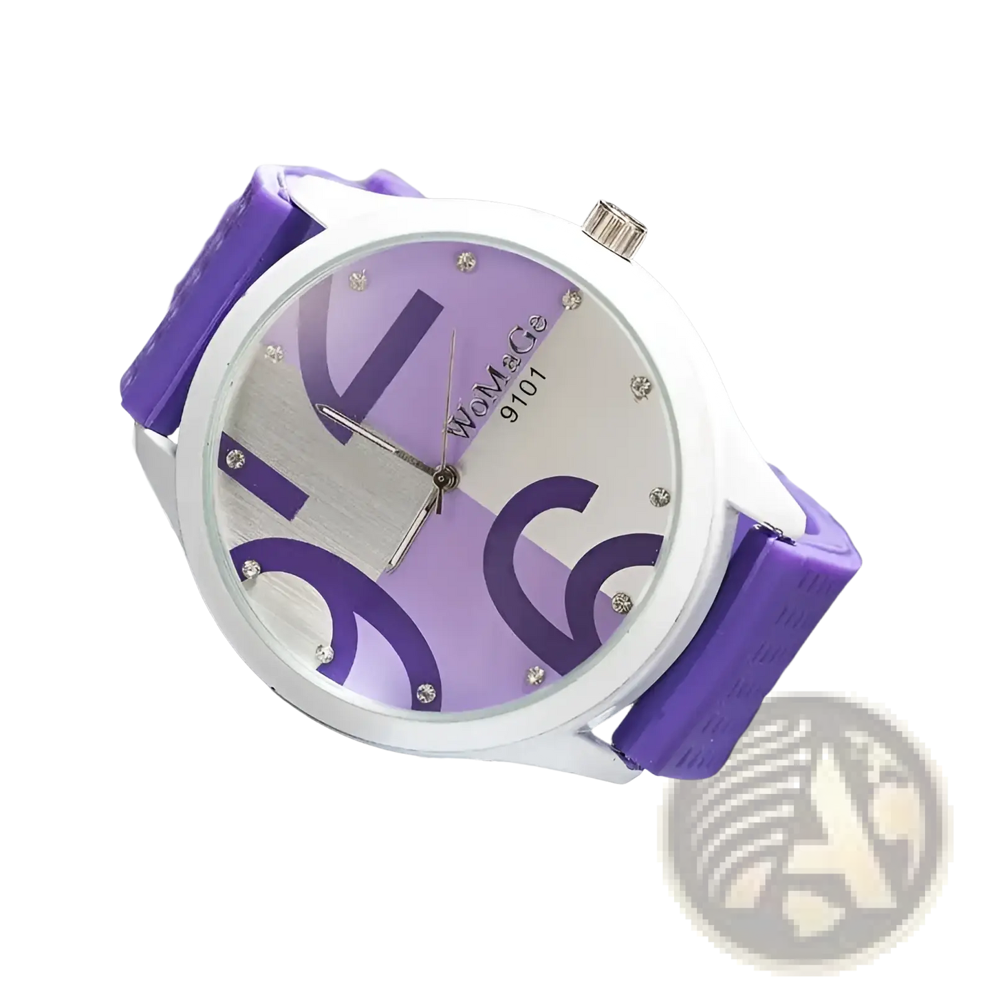 Womage Silicone Quartz Women Sports Watch
