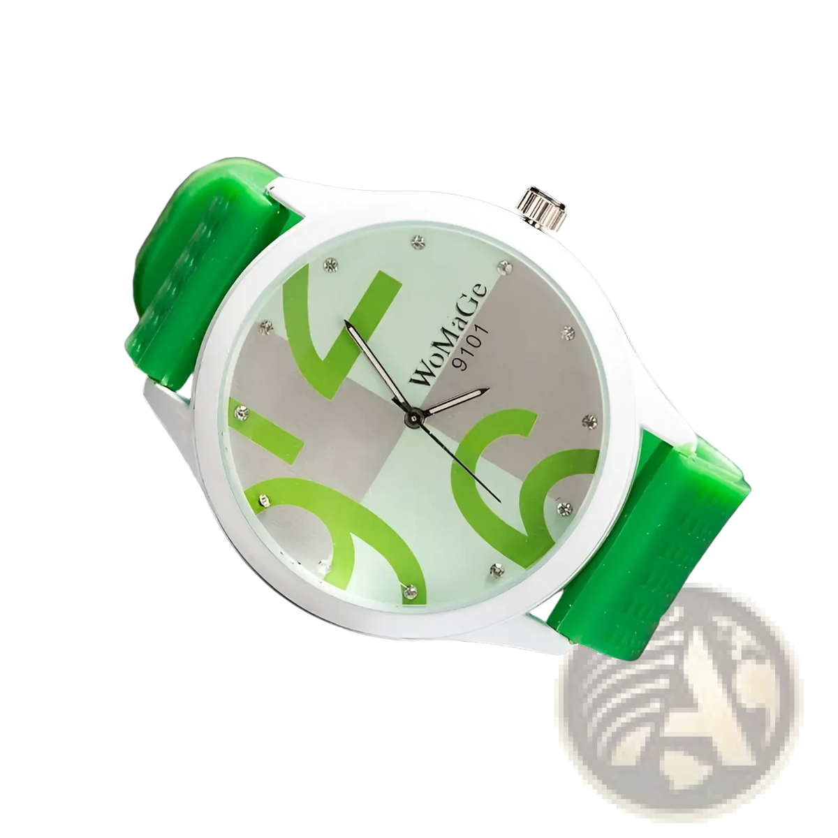 Womage Silicone Quartz Women Sports Watch