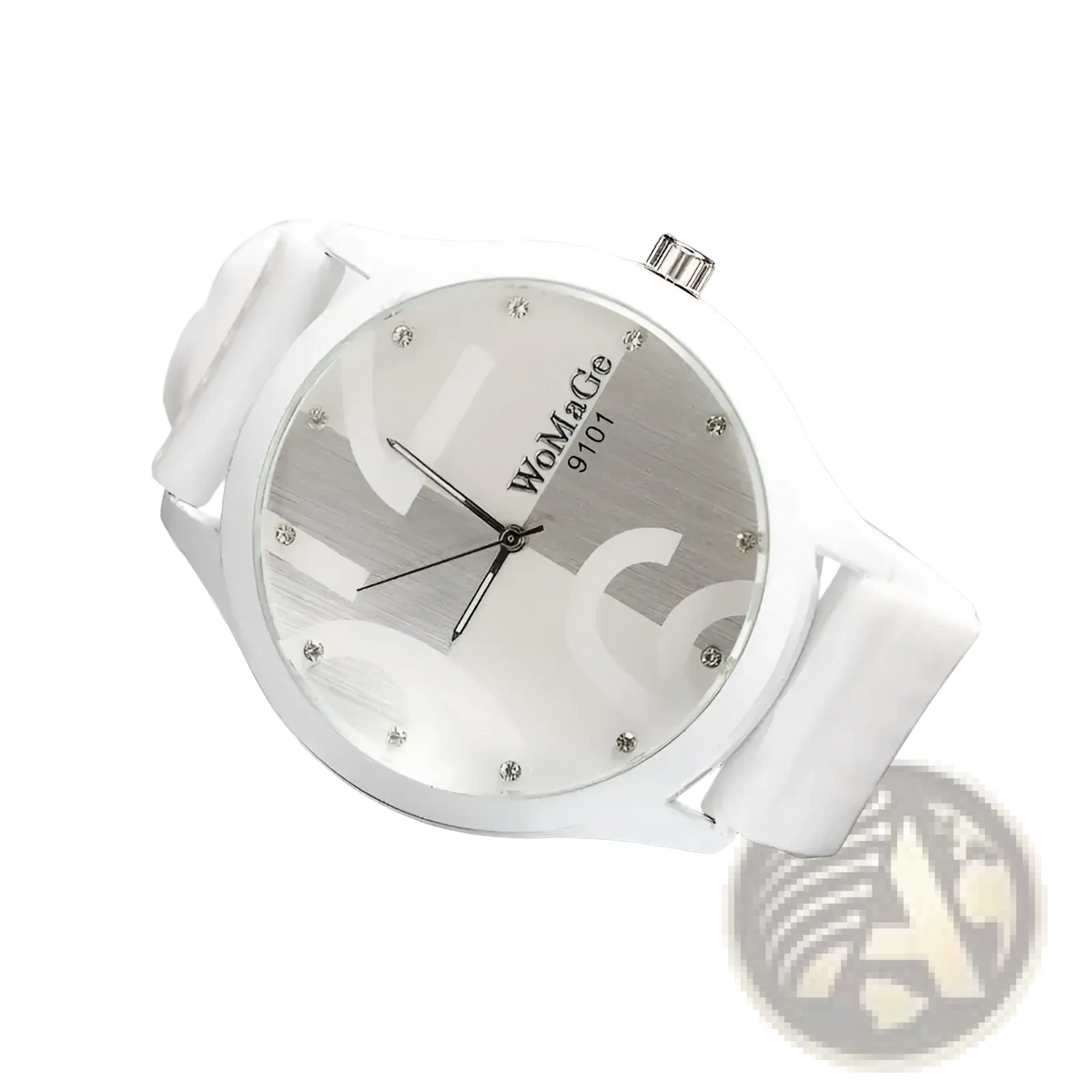 Womage Silicone Quartz Women Sports Watch