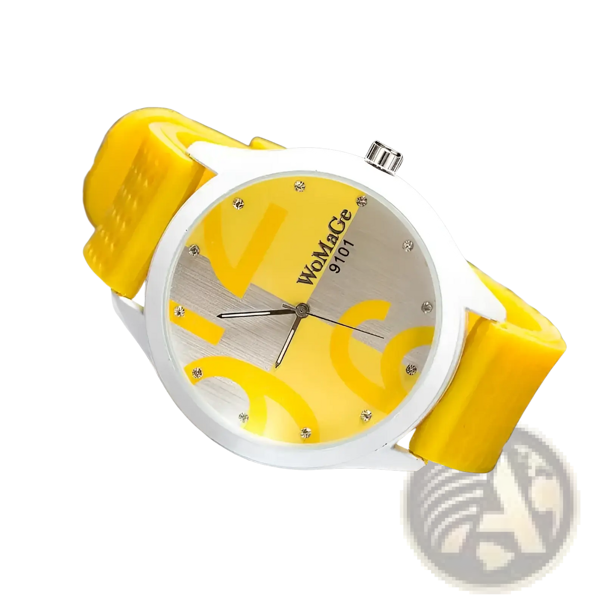 Womage Silicone Quartz Women Sports Watch