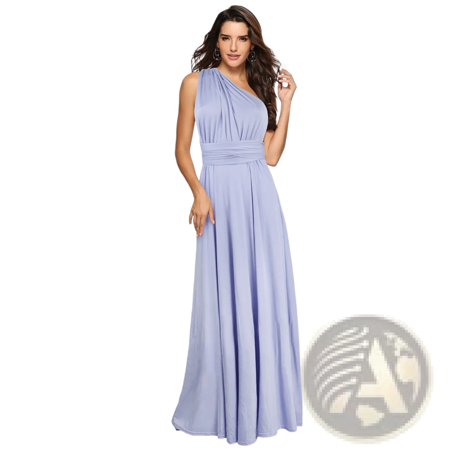Women's Boho Multiway Halter Neck Flowing Maxi Dress