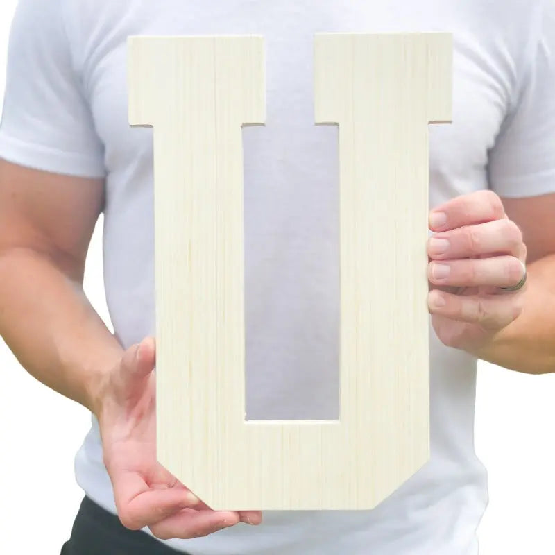 12 Inch Wooden Letters: "Received My Package Quickly!"