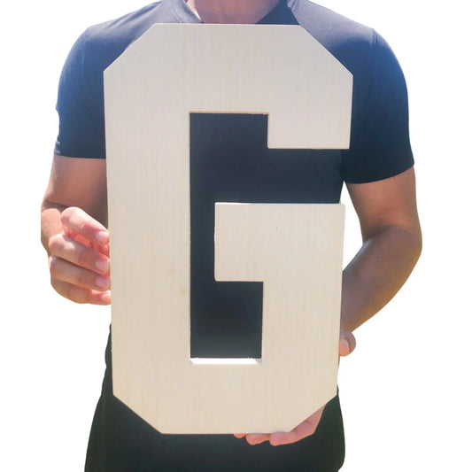 18 Inch Wood Letters: "Love love love it! Ordering 2 more!"