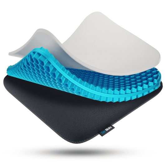 XL Gel Seat Cushion for Office Chair Car Truck Gaming Chairs